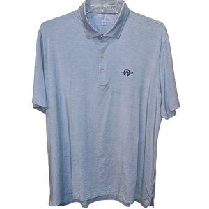 Men's Johnnie-O Featherweight Huron Super‎ Soft Gulf Blue Size XXL